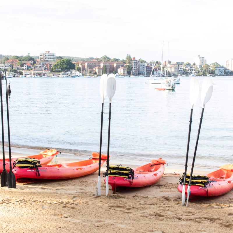 a small boat in a body of water
