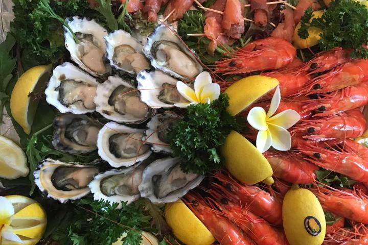 Different sort of seafoods