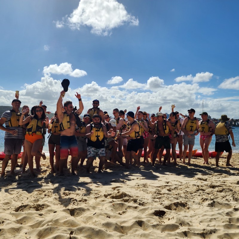 Group photo on a corporate event